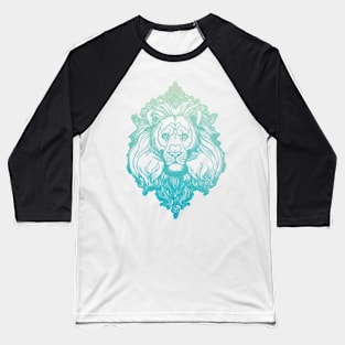 Lion Head in Sky Baseball T-Shirt